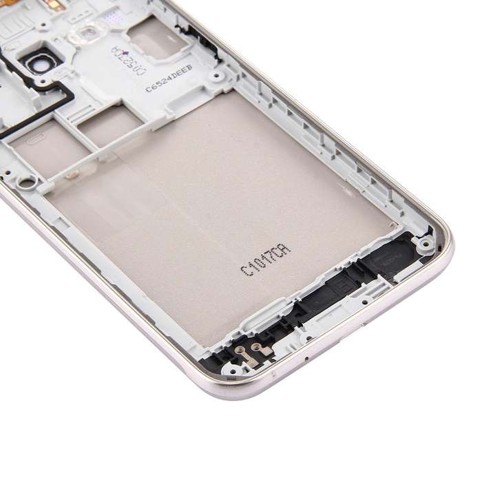 For Galaxy J3 (2016) / J320 (Double card version) Battery Back Cover + Middle Frame Bezel (Gold)