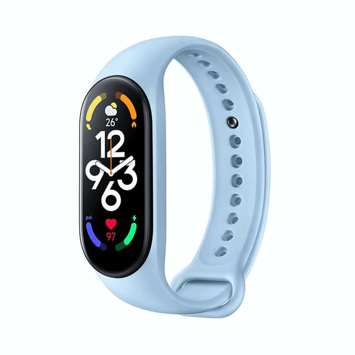 For Xiaomi Mi Band 7 Original Xiaomi Silicone Watch Band(Blue)