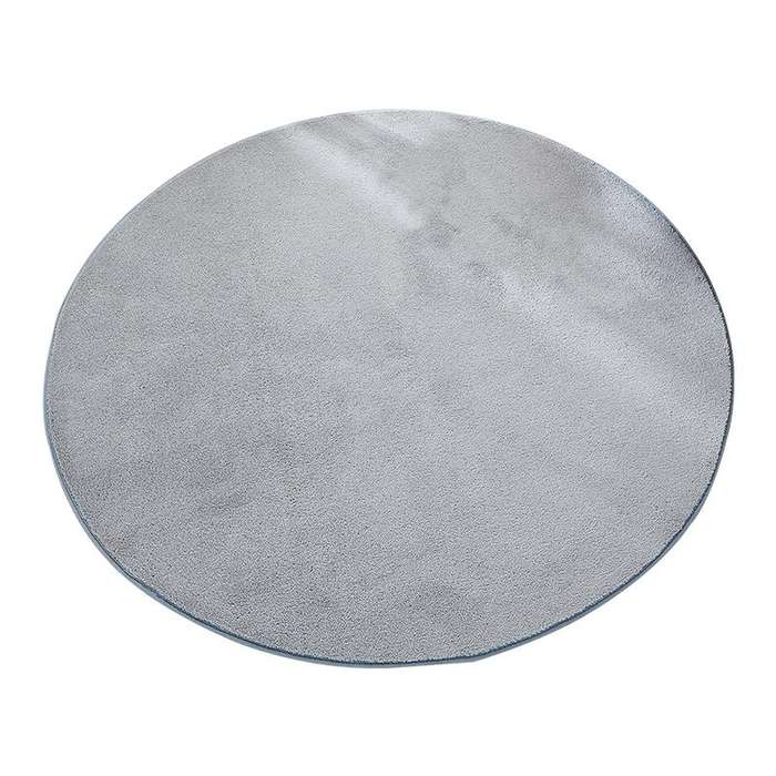 KSolid Round Carpet Soft Fleece Mat Anti-Slip Area Rug Kids Bedroom Door Mats, Size:Diameter: 140...
