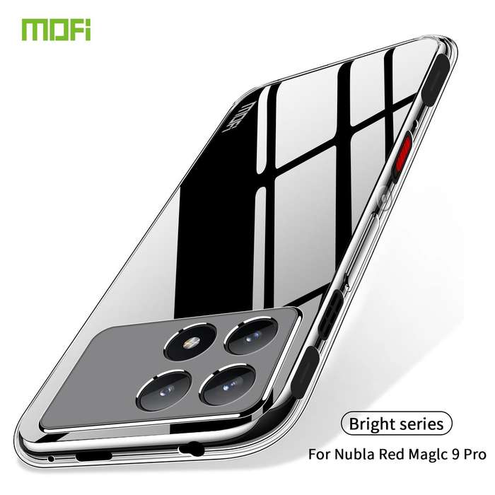 For Nubia Red Magic 9 Pro / 9 Pro+ MOFI Ming Series Transparent Ultra-thin TPU Phone Case(Transpa...