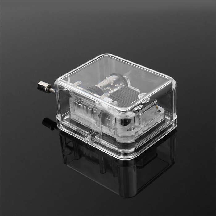 Music Box DIY Craft Vintage Musical Gold Hand Music Boxes(Castle in the Sky)