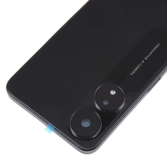 For OPPO A78 Original Battery Back Cover with Middle Frame(Black)