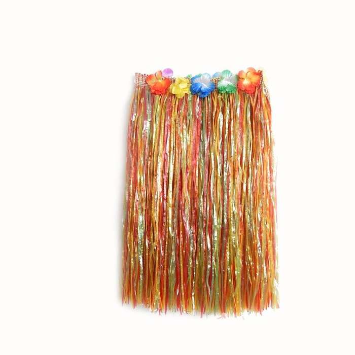3 PCS Hawaiian Hula Party Show Dress Up Props, Size: 40cm(Single Layer Colorful)
