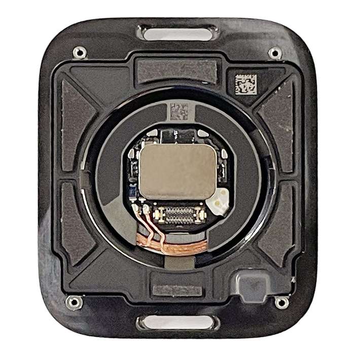 For Apple Watch Series 7 45MM GPS Version Glass Back Cover With Wireless Charging Coil