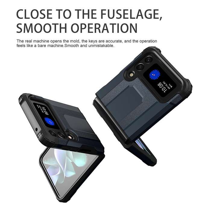 For Samsung Galaxy Z Flip3 5G Magic Armor TPU + PC Phone Case(Black)