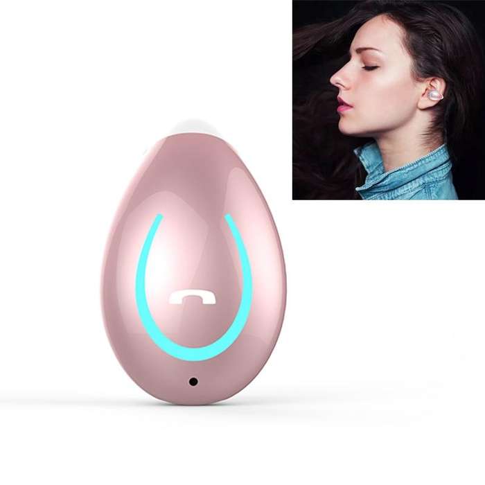 YX08 Ultra-light Ear-hook Wireless V5.0 Bluetooth Earphones Ear Clip Stereo Bluetooth Headset wit...