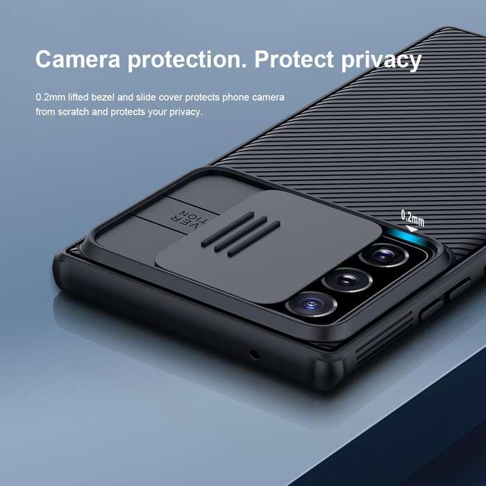For Samsung Galaxy Note 20 Ultra NILLKIN Black Mirror Pro Series Camshield Full Coverage Dust-pro...