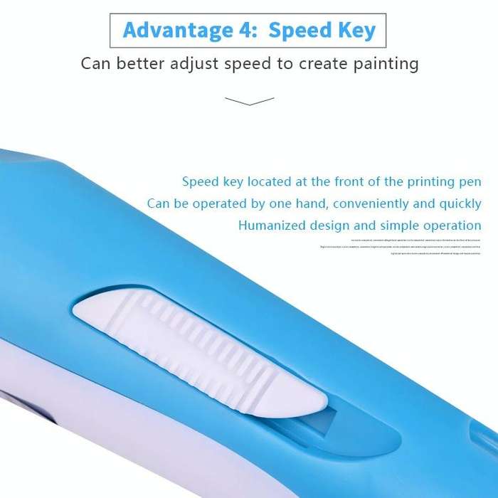Hand-held 3D Printing Pen, USB Plug(Yellow)