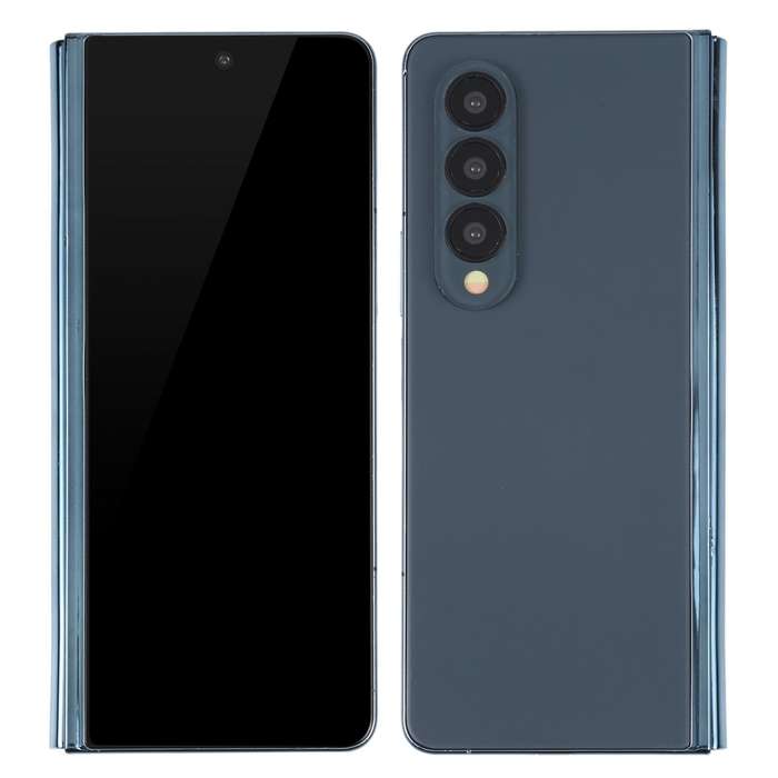 For Samsung Galaxy Z Fold4 Black Screen Non-Working Fake Dummy Display Model(Blue)