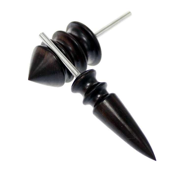 Leather Tool Edge Electric Polishing Slicker Flat Pointed Head Sandalwood Leathers Craft DIY Tool...