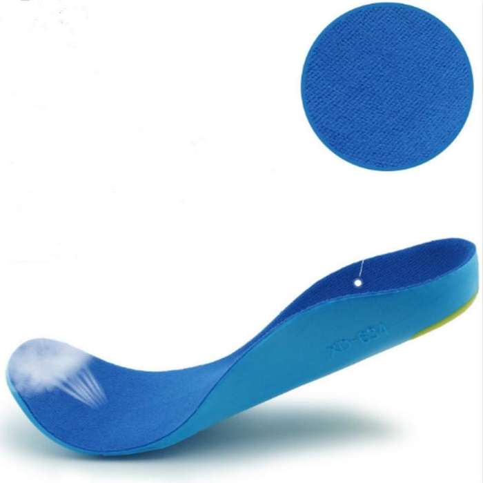 PU Breathable Children Flat Feet Eight-foot Orthopedic Insoles, Size:19-2214.8cm