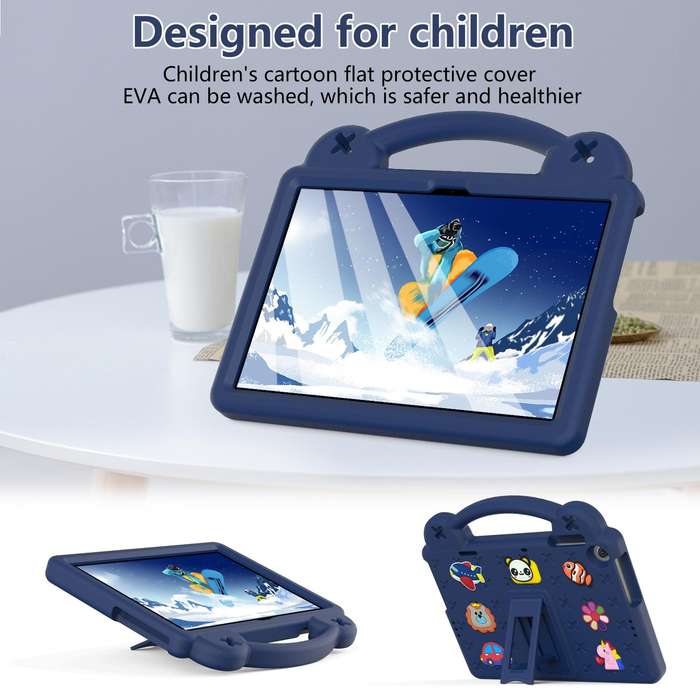 For Lenovo Tab M10 3rd Gen TB328FU / TB328XU 2022 10.1 Handle Kickstand Children EVA Shockproof T...