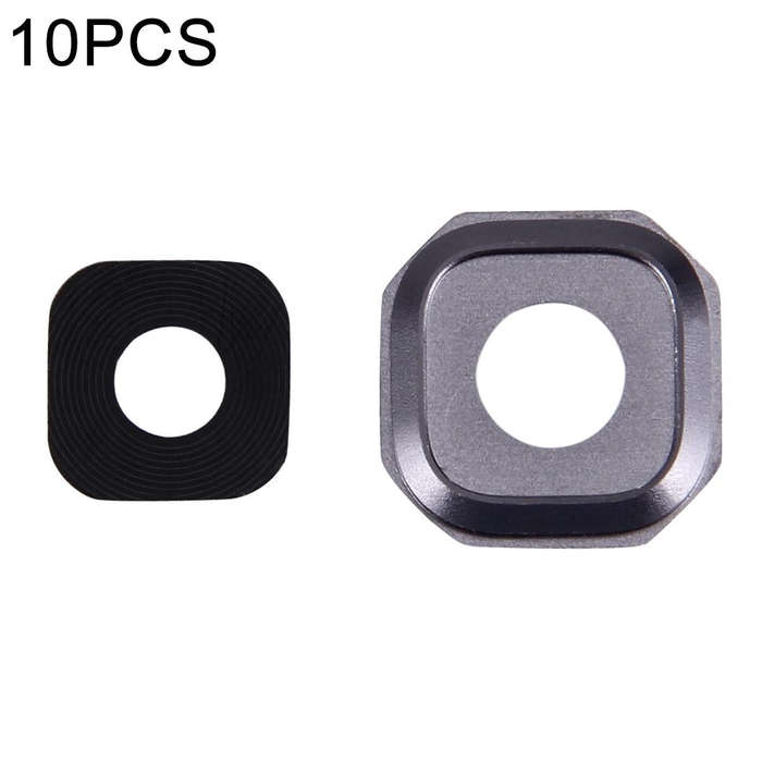For Galaxy A3 (2016) / A310 10pcs Camera Lens Covers (Grey)