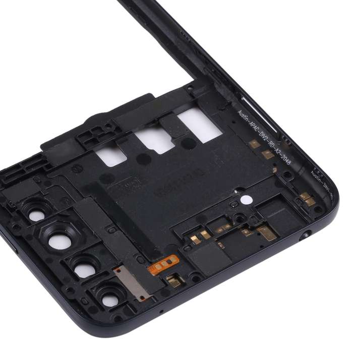 Original Middle Frame Bezel Plate for TCL 20 SE T671H (Black)