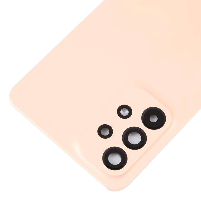 For Samsung Galaxy A53 5G SM-A536B Original Battery Back Cover with Camera Lens Cover(Pink)