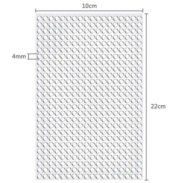 4mm Glitter Crystal Diamond Decoration / Shining Rhinestone Sticker for Car Sticker & Cell Phone ...