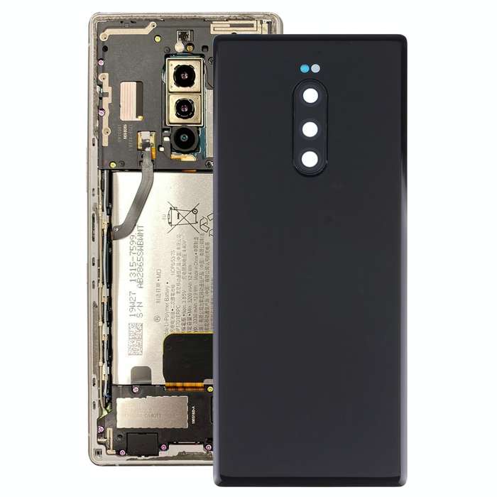 Battery Back Cover for Sony Xperia 1 / Xperia XZ4(Black)