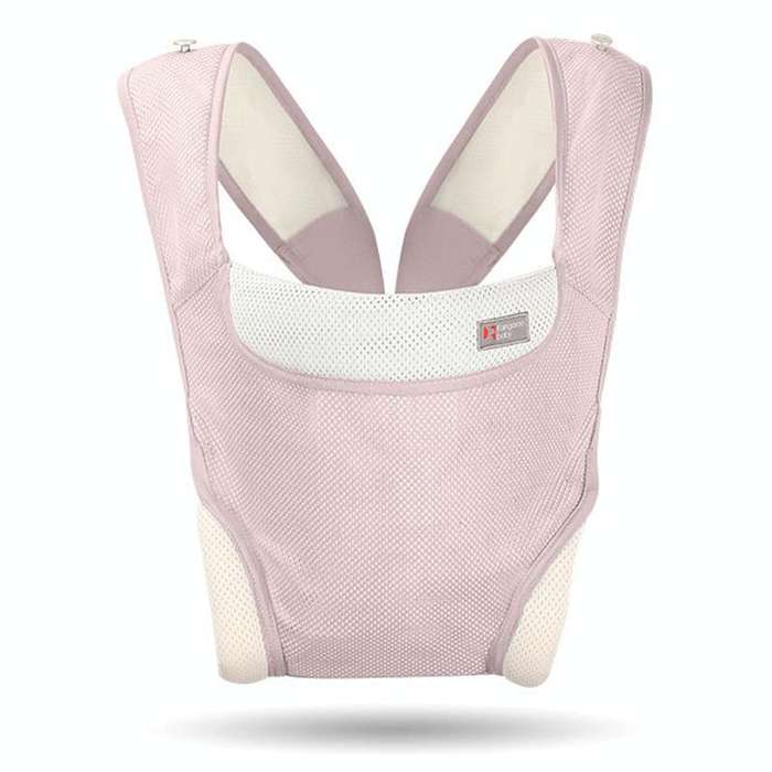 Kangaroo Baby Portable Multifunctional Baby Carrier Front Hold Baby Breathable Carrier(Lotus Color)