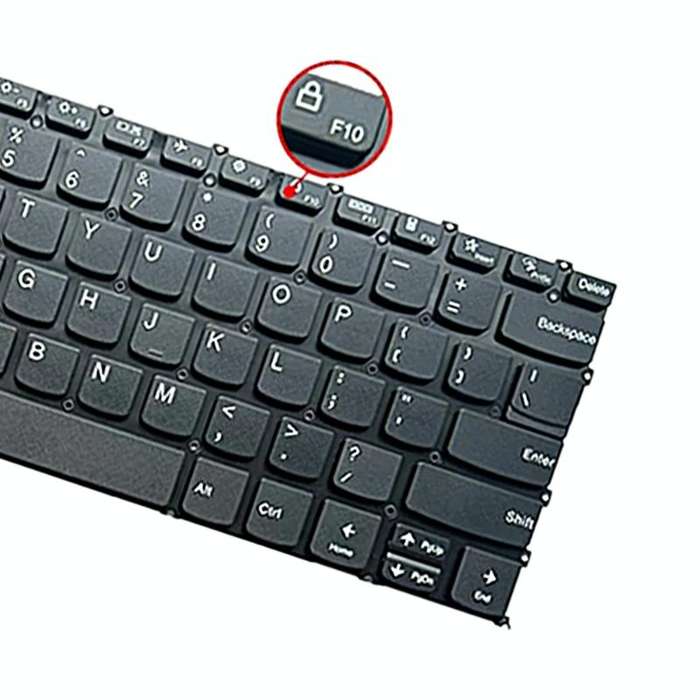 For Lenovo IdeaPad 5 / Yoga Slim 7 Pro  US Version Laptop Backlight Keyboard, F10 Key with Lock I...