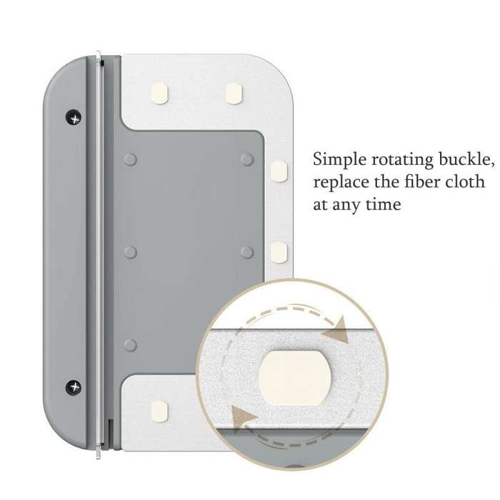 Adjustable Magnetic Glass Wiper Double-Sided Magnetic Window Wiper High-Level Insulating Glass Cl...