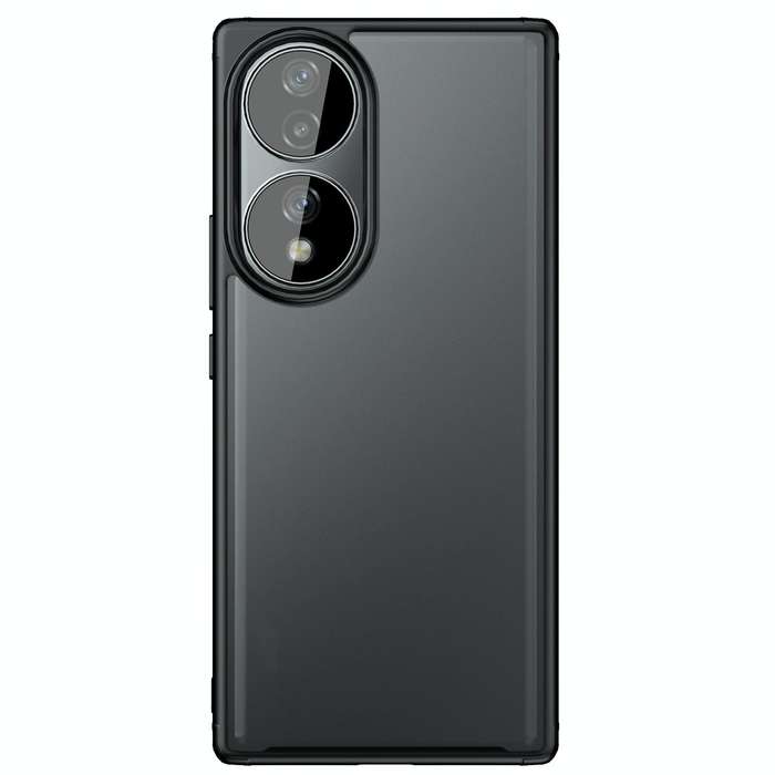 For Honor 70 Four-corner Shockproof TPU + PC Phone Case(Black)