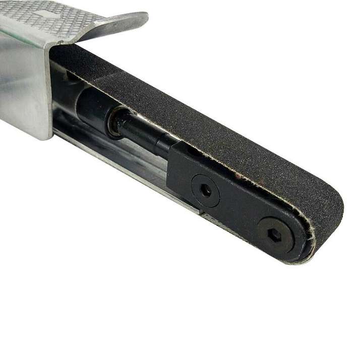 Pneumatic Belt Machine Pneumatic Sander Ring Belt Machine Polisher, Size:52x2cm