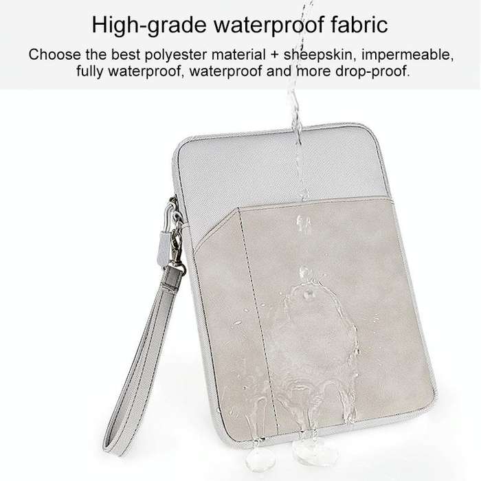 For 10 inch or Below Tablet ND00S Felt Sleeve Protective Case Inner Carrying Bag(Dark Grey)