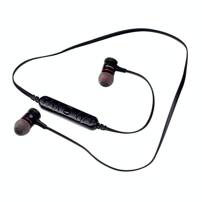 awei A920BL Wireless Bluetooth Sports Stereo Earphones(Black)