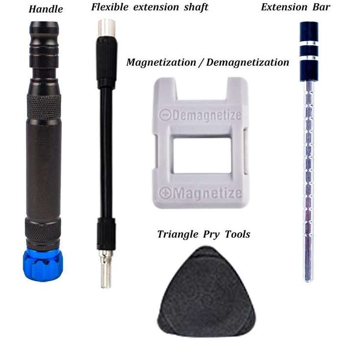 WEEKS 64 in 1 Disassembly Tool Screwdriver Set
