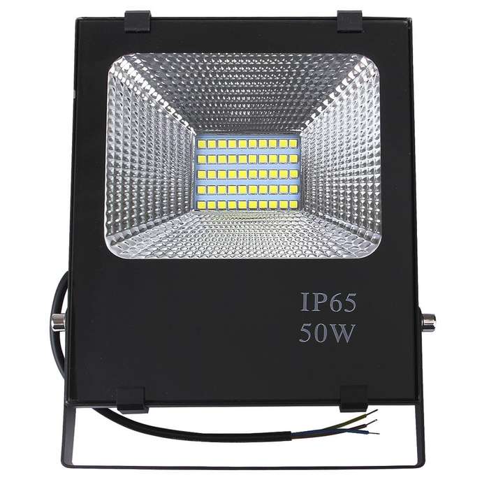 50W IP65 Waterproof LED Floodlight, 2700-6500K SMD-5054 Lamp, AC 85-265V(White Light)