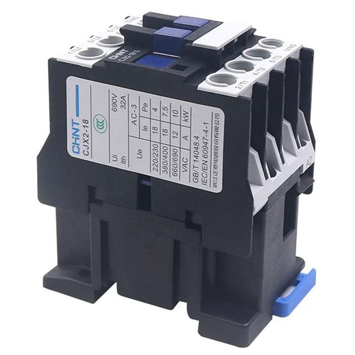 CHNT CJX2-8011 80A 220V Silver Alloy Contacts Multi-Purpose Single-Phase AC Contactor