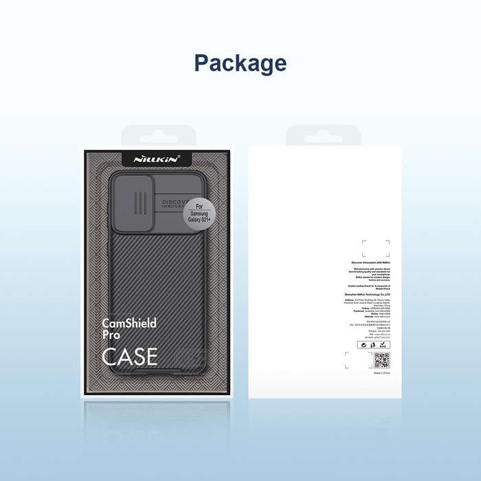 For Samsung Galaxy S21 Plus 5G NILLKIN Black Mirror Pro Series Camshield Full Coverage Dust-proof...