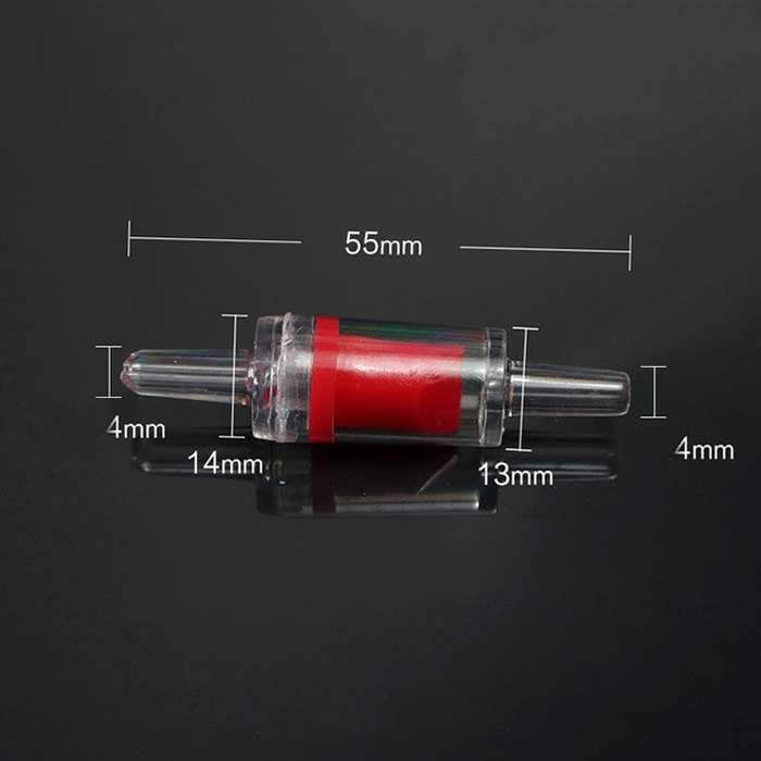 10 PCS Inline Check Valves for Fish Tank Air Pump, Interface: 4mm