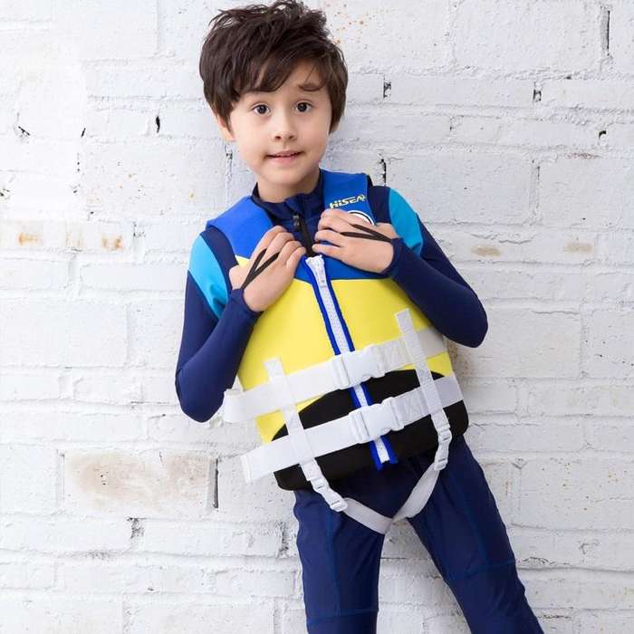 HiSEA L002 Foam Buoyancy Vests Flood Protection Drifting Fishing Surfing Life Jackets for Childre...