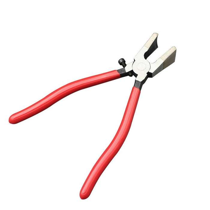 Glass Pliers Strong Pliers Tile Opener Breaking Pliers, Model: Arc (8 Inch)