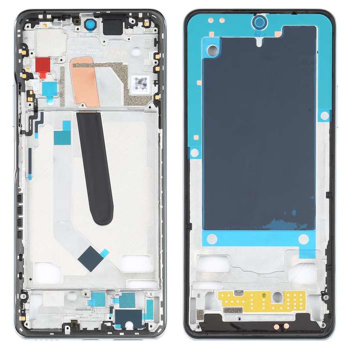 Original Front Housing LCD Frame Bezel Plate for Xiaomi Poco F3 M2012K11AG (White)