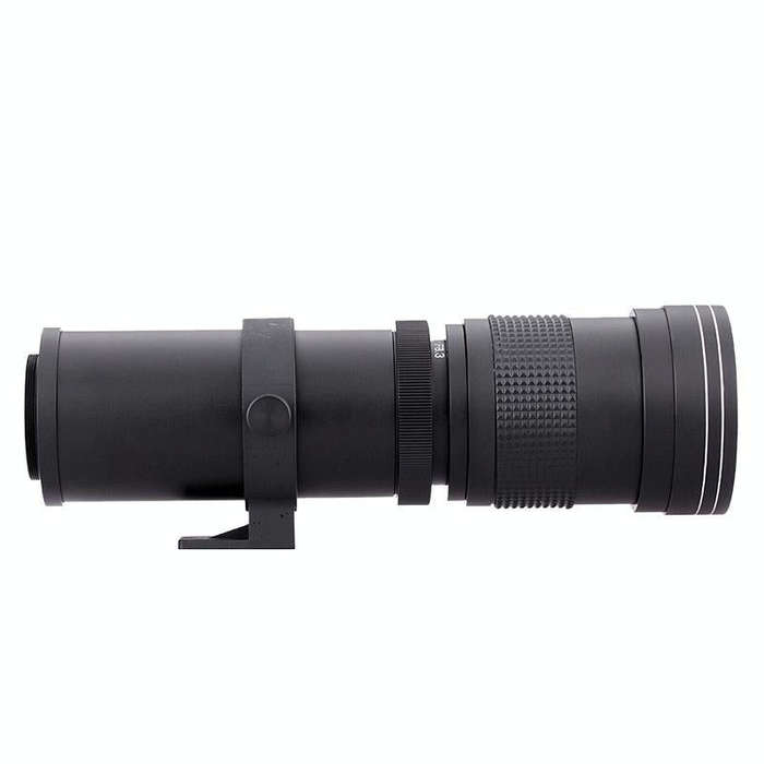 Lightdow 420-800mm Zoom Camera Lens Optical Glass Coating Photographic Lens