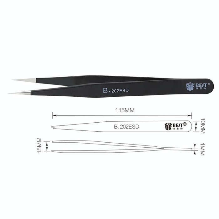 BEST BST-202ESD  Best electronic hand tool tweezers