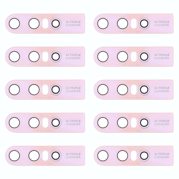For Vivo S1 / V15 10pcs Back Camera Lens (Pink)