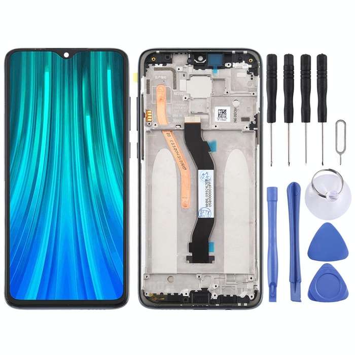 TFT LCD Screen for Xiaomi Redmi Note 8 Pro Digitizer Full Assembly with Frame (Double SIM Card Ve...