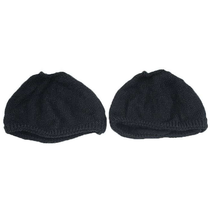 2 PCS Knitted Headphone Dustproof Protective Case for Beats Solo2 / Solo3(Black)