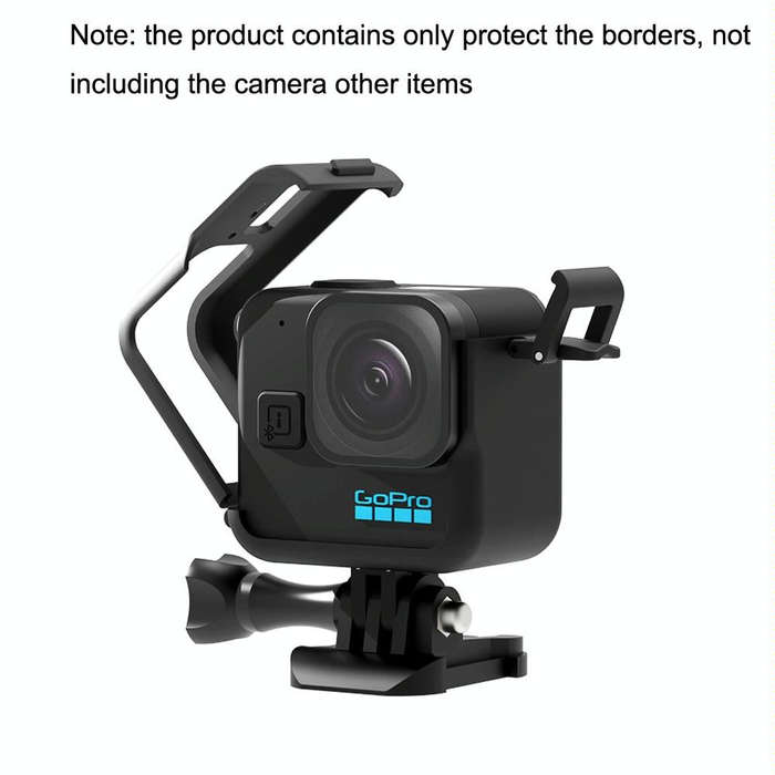 For GoPro Hero 11 Black Mini G11M-BHK-ADJ Protection Border / Rabbit Cage Sports Camera Accessori...