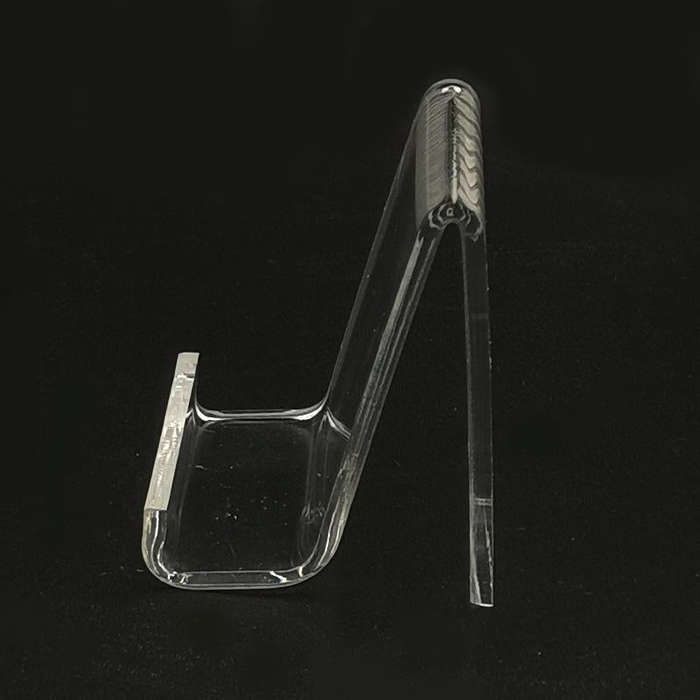 QH-040 10 PCS Acrylic Transparent Mobile Phone Display Stand(Transparent)