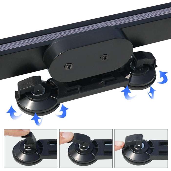 Car Press Retractable Windshield Sun Shade Block Sunshade Cover for Solar UV Protect, Size: 46cm