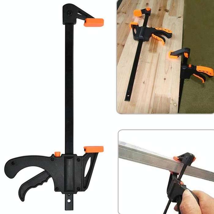 18 inch Fixed Fast Wood Clip F Clamp Handmade Carpenter Tool