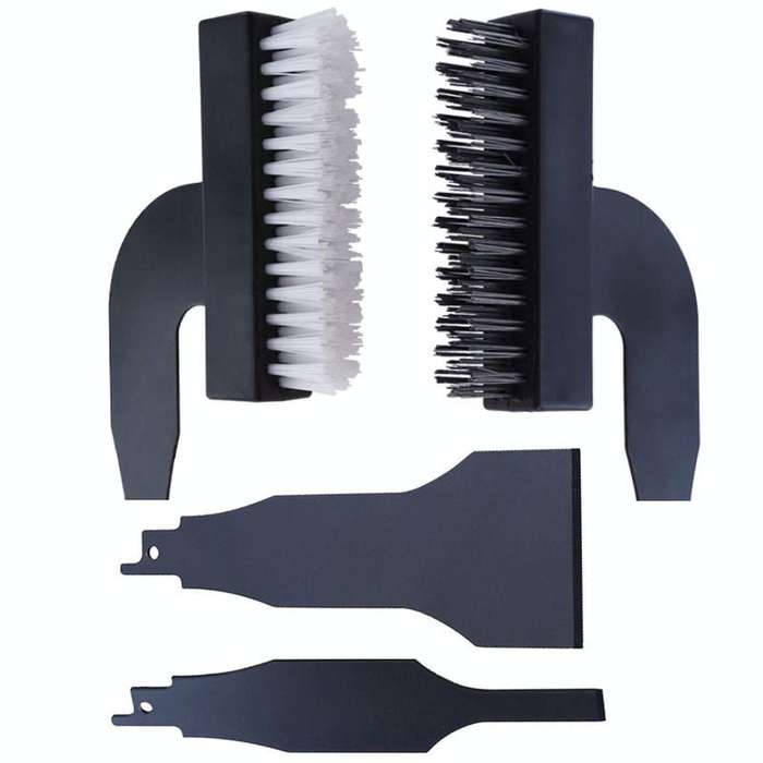 Rust Removal Grinding Tools Electric Steel Wire Nylon Brush Cleaning Set, Specification: Nylon/St...
