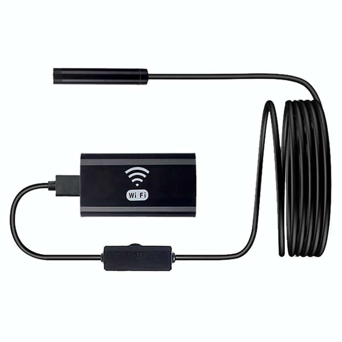 F99 HD Mobile Phone Endoscope, 8mm Waterproof Pipe Endoscope, Wifi Version, Hardwire, Length: 2m ...