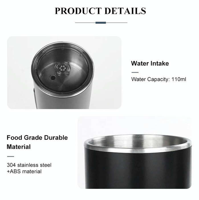 KFJ100 Portable Universal Automatic Espresso Capsule Coffee Maker(Black)