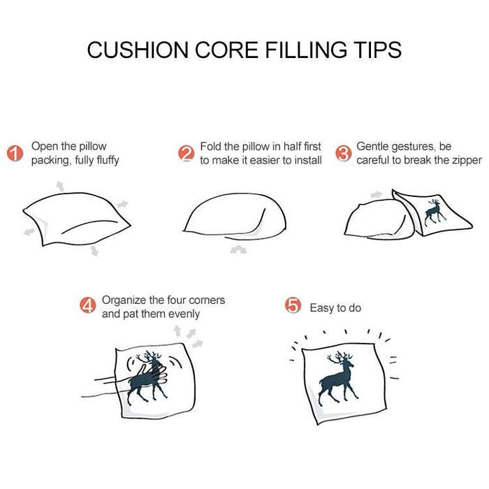 2 PCS Black and White Simple and Modern Geometric Abstract Decorative Pillowcases Polyester Throw...
