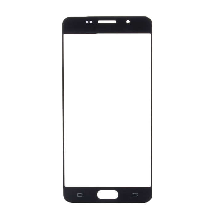 For Galaxy A5 (2016) / A510 Front Screen Outer Glass Lens (Black)